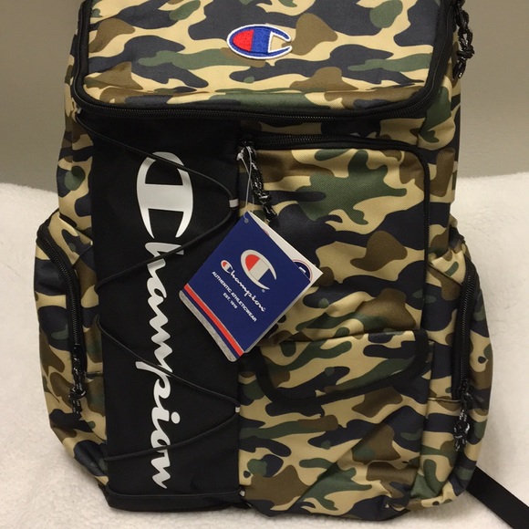 champion utility backpack camo